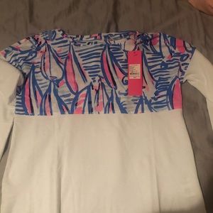 NWT red right return Finn girls size large